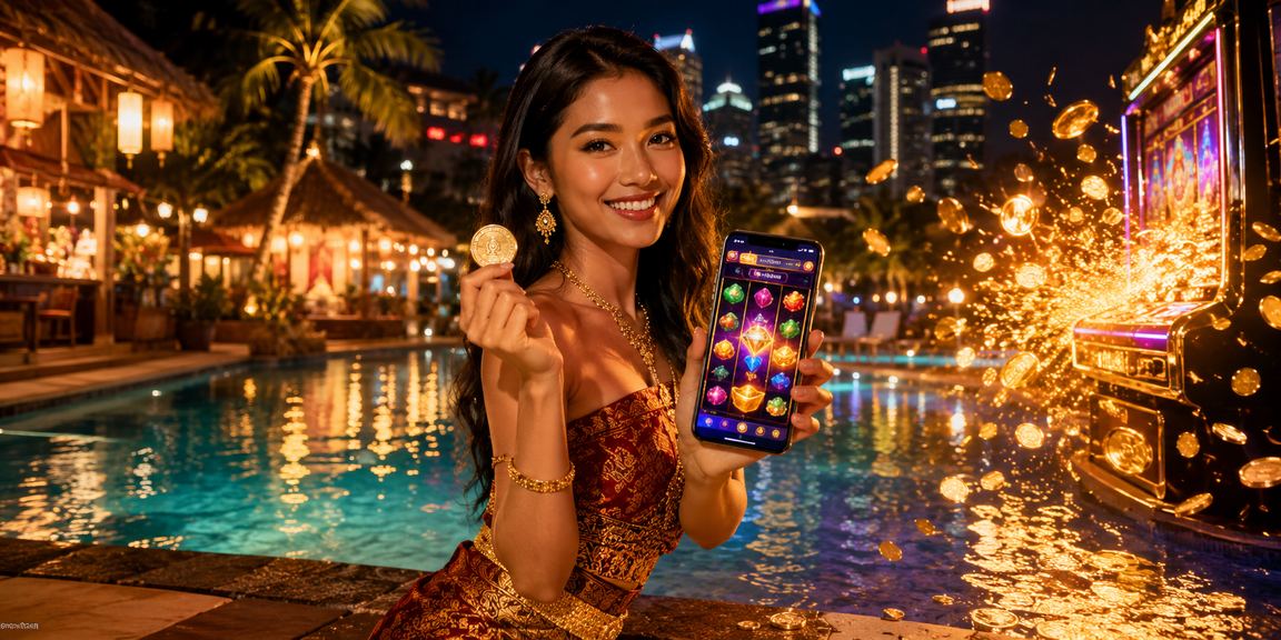 Model bermain slot dengan senyum ceria